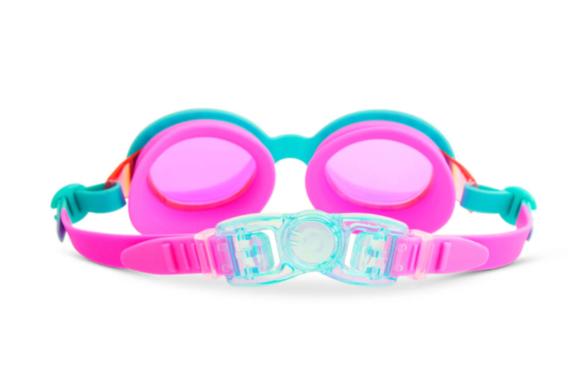 Aurora Borealia Blue Swim Goggles