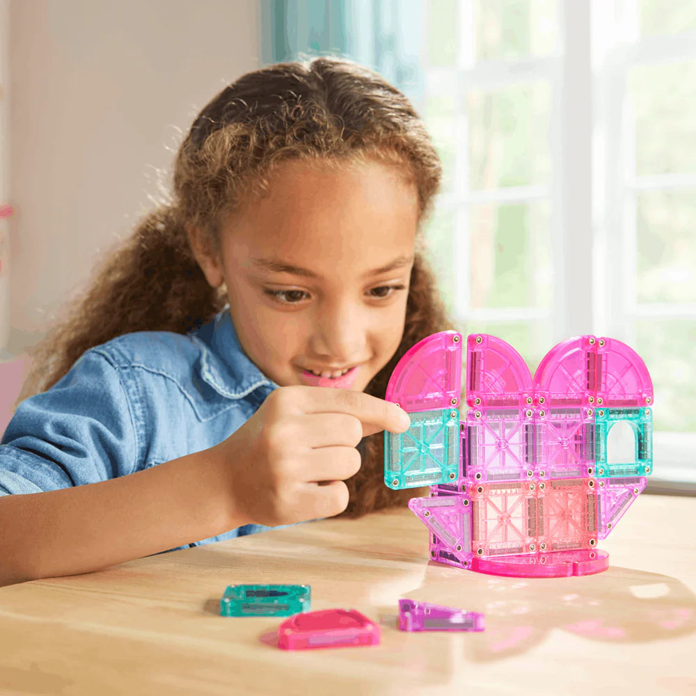 Magna-Tiles - MicroMags Heart to Heart 26-Piece Travel Set