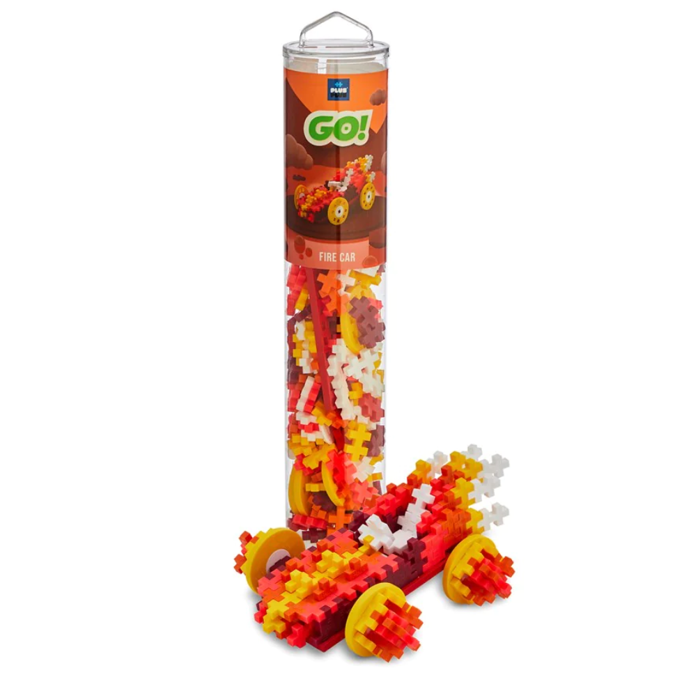 Plus-Plus - Colour Cars - 200pcs Tube (Various Creations)