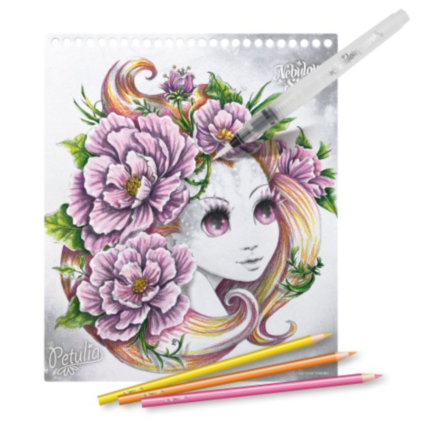 Nebulous Stars - Watercoloring Book Set