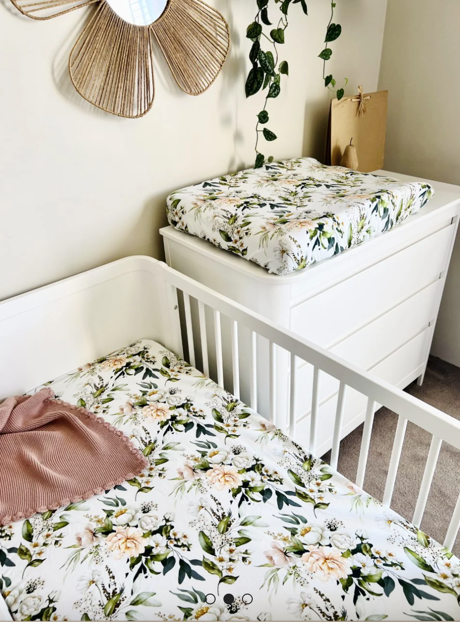 Mini & Me - Cot Sheet Ivy