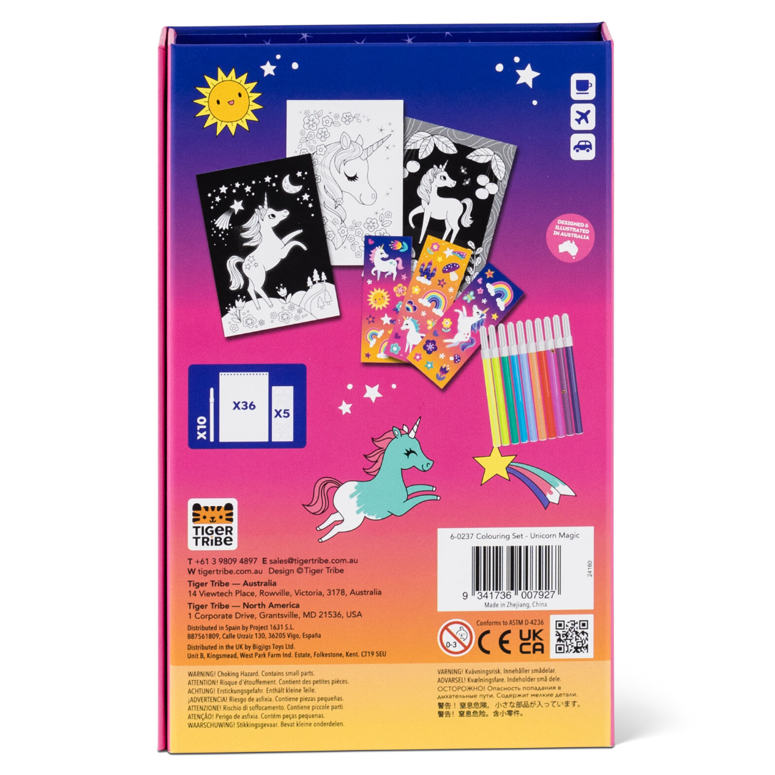 Colouring Set - Unicorn Magic