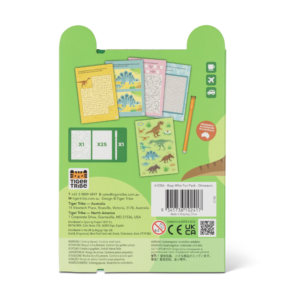 Busy Whiz Fun Pack - Dinosaurs