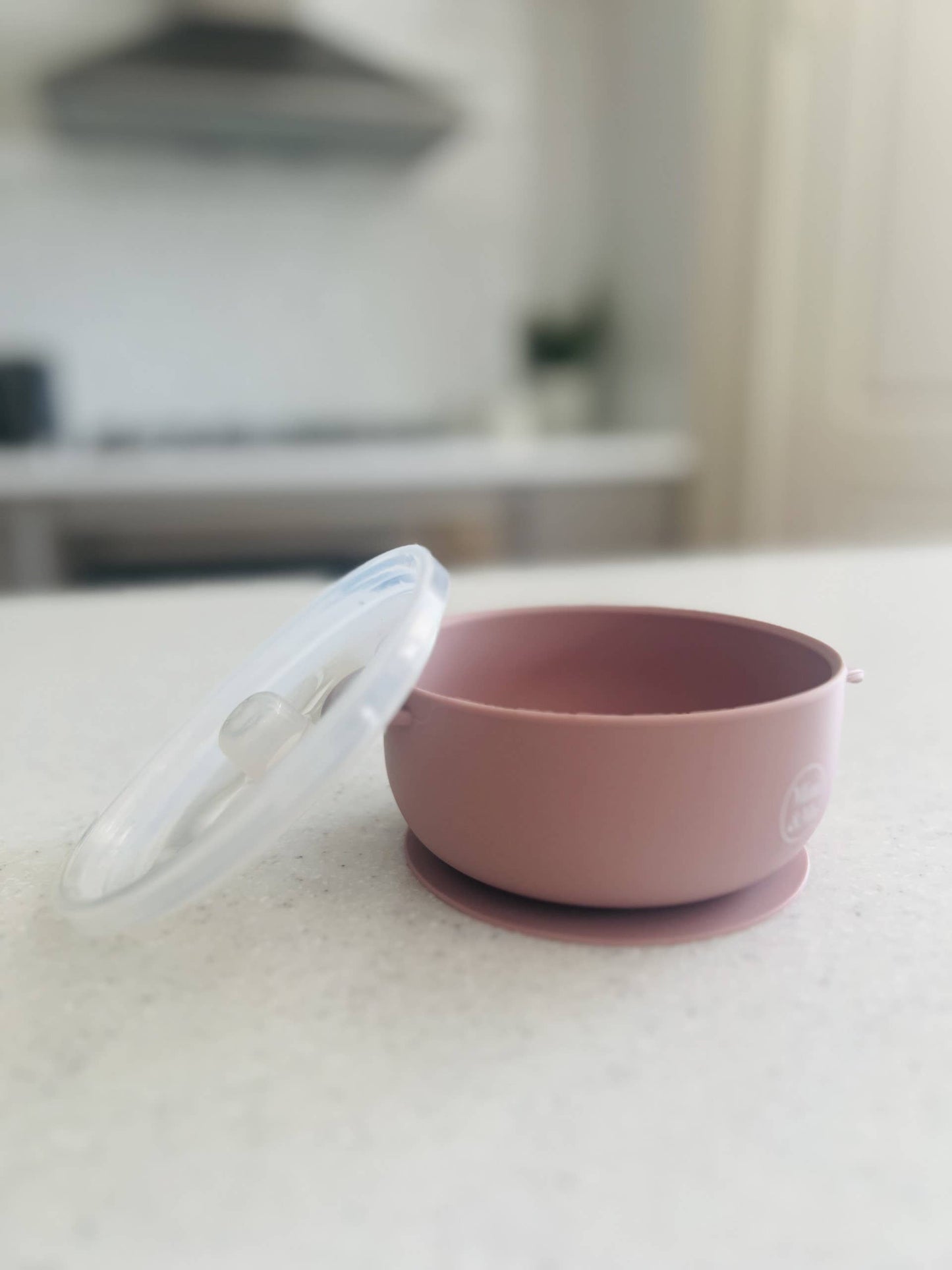 Mini & Me Round Bowl with Lid Cherry