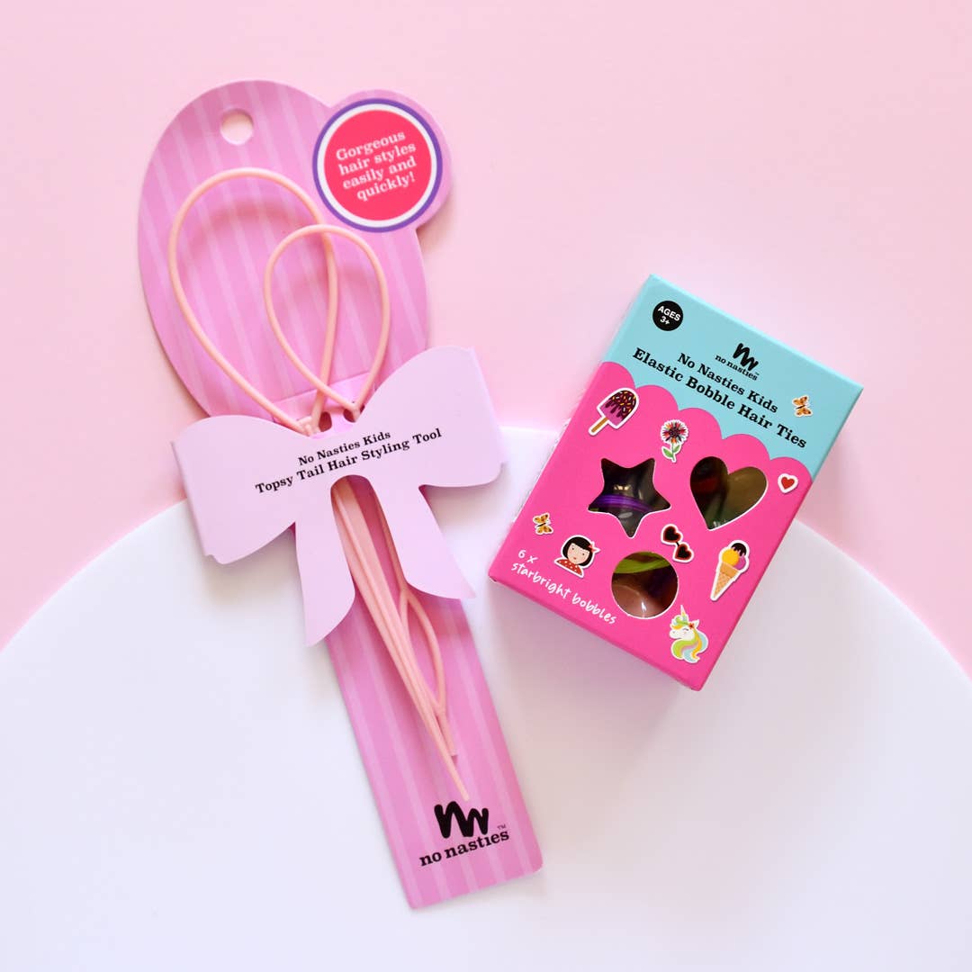 Topsy Tail Hair Styling Tool Pink