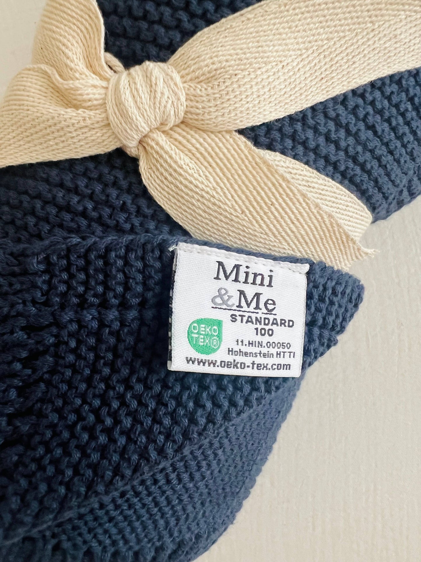 Mini & Me Cable Baby Blanket Cambridge Blue
