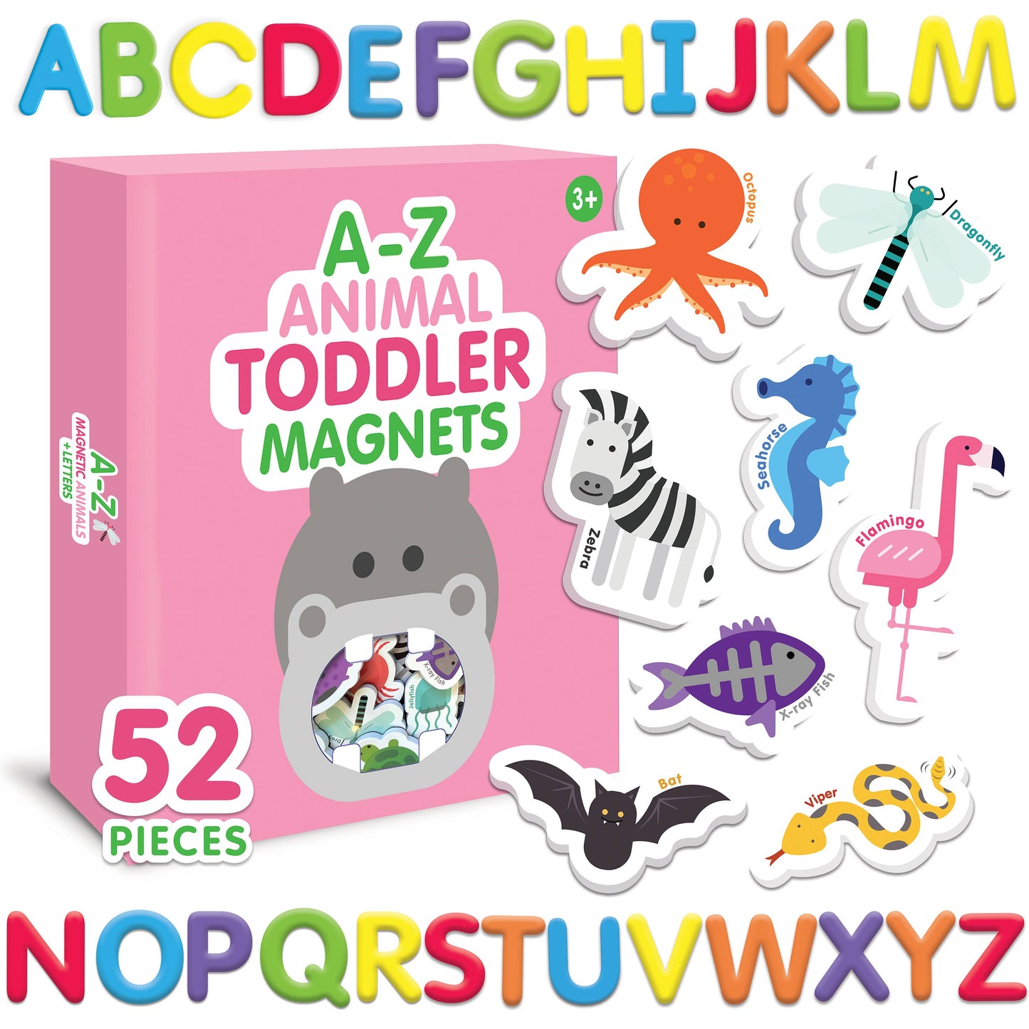 Curious Columbus - Magnetic Animals & Letters