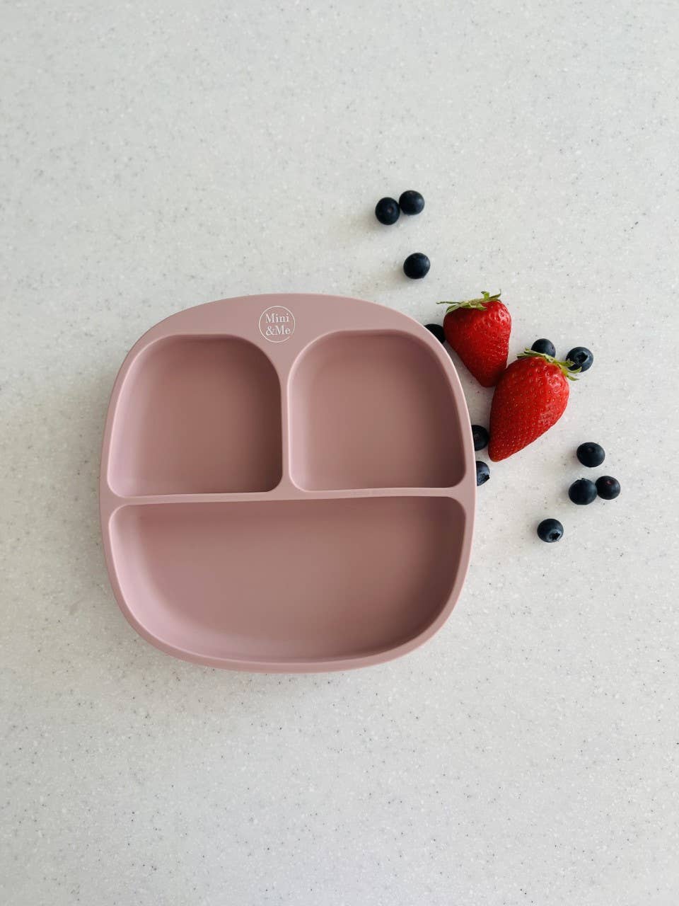 Mini & Me Divider Plate Cherry
