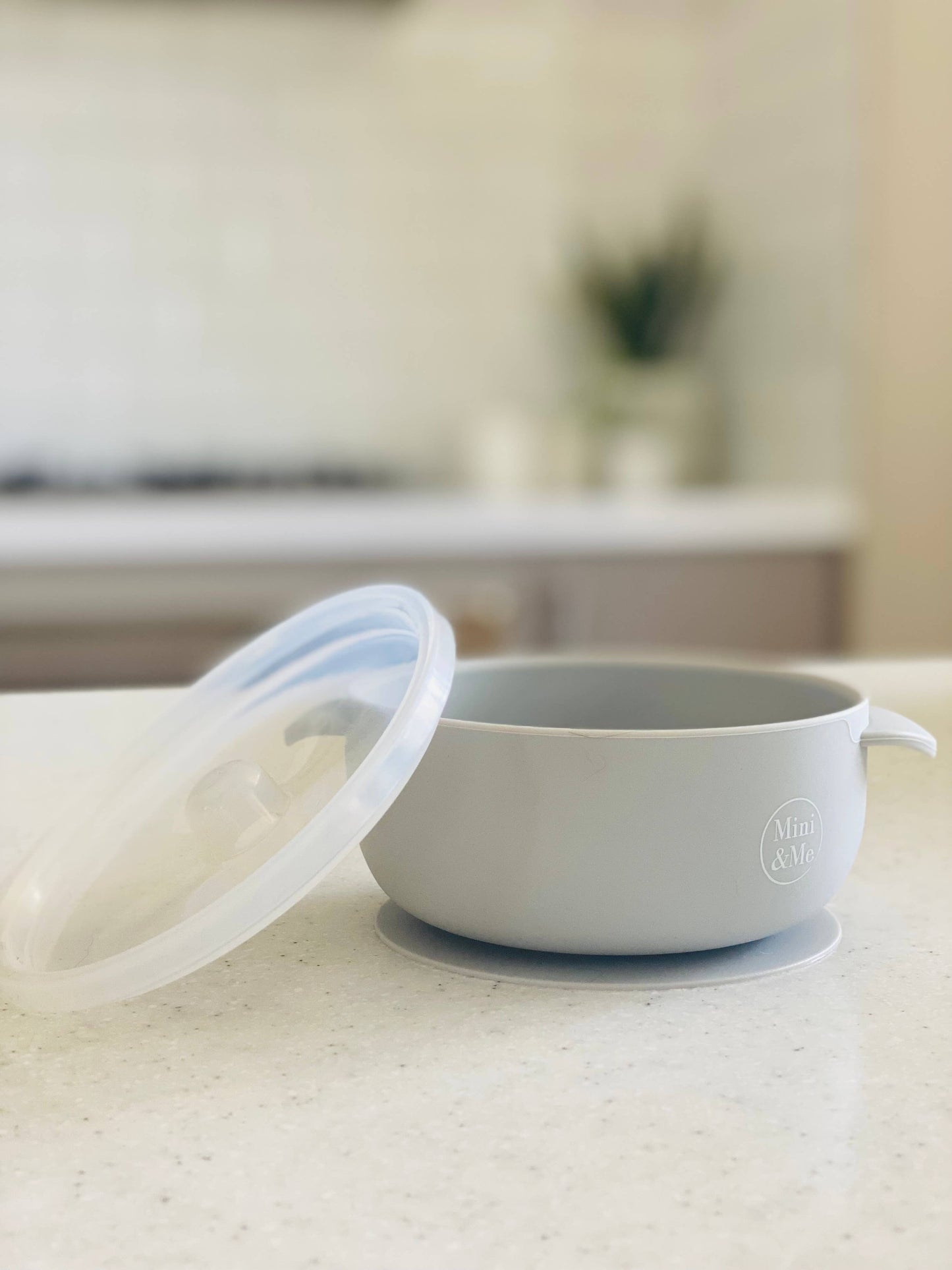 Mini & Me Round Bowl with Lid Porcini