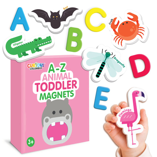 Curious Columbus - Magnetic Animals & Letters