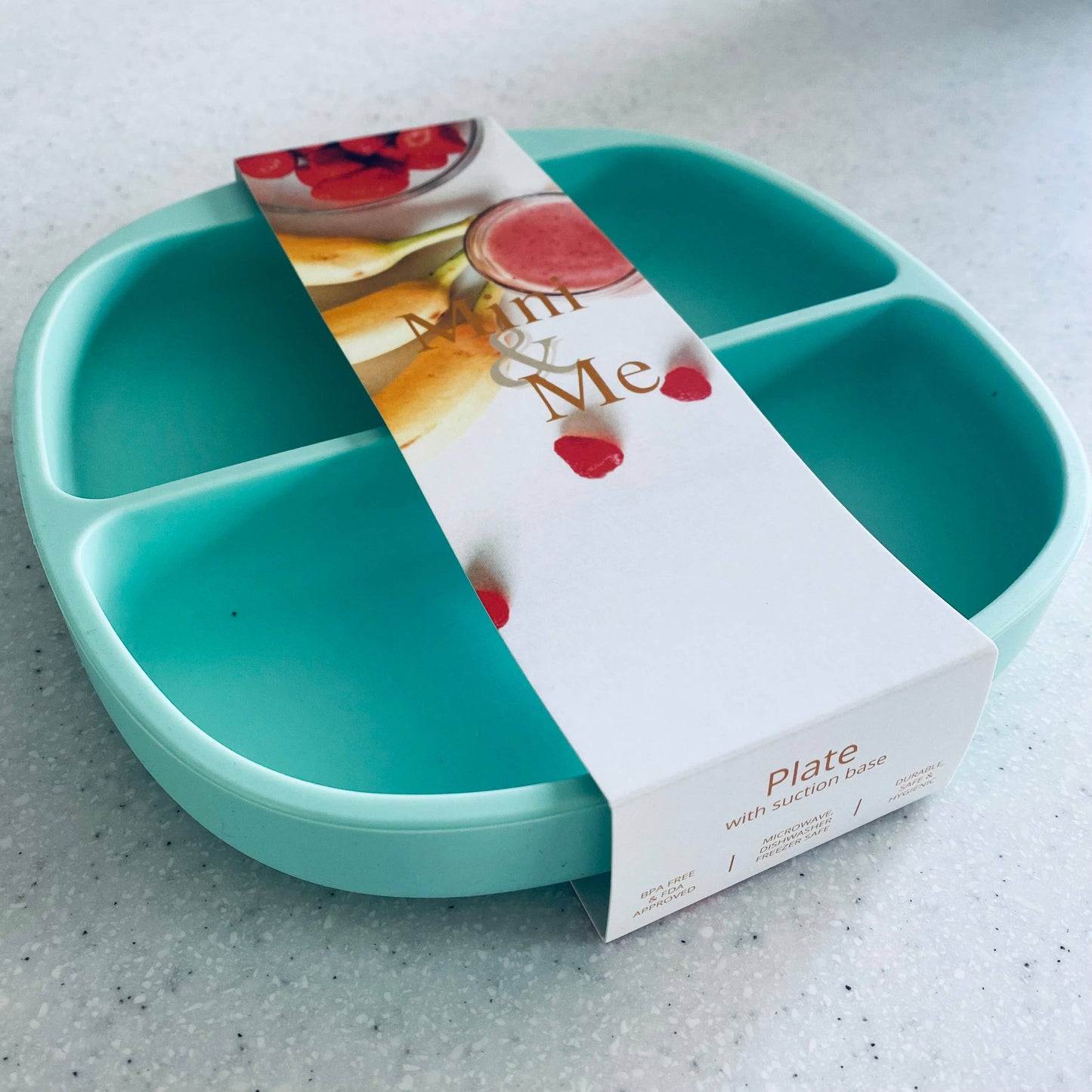 Mini & Me Divider Plate Spearmint