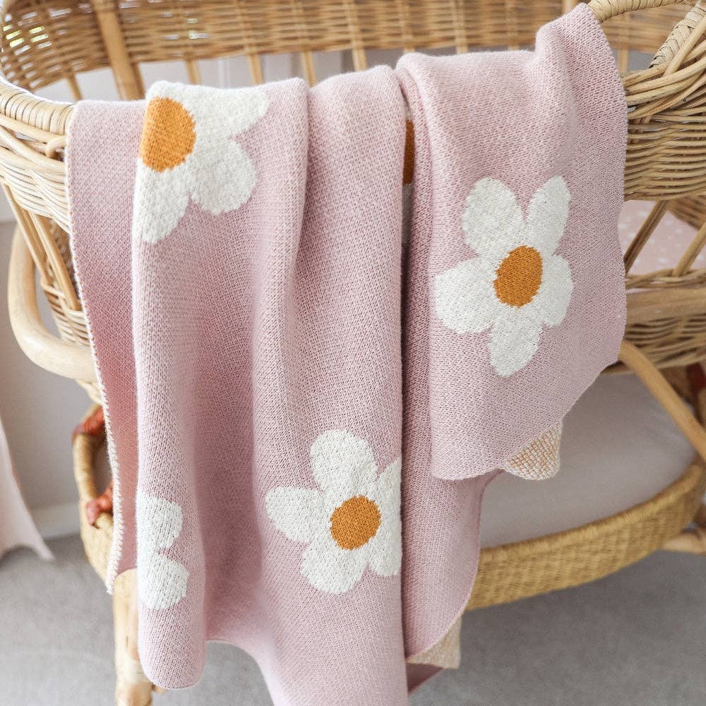 Alimrose - NEW! Daisy Days Baby Blanket 100cm x 80cm
