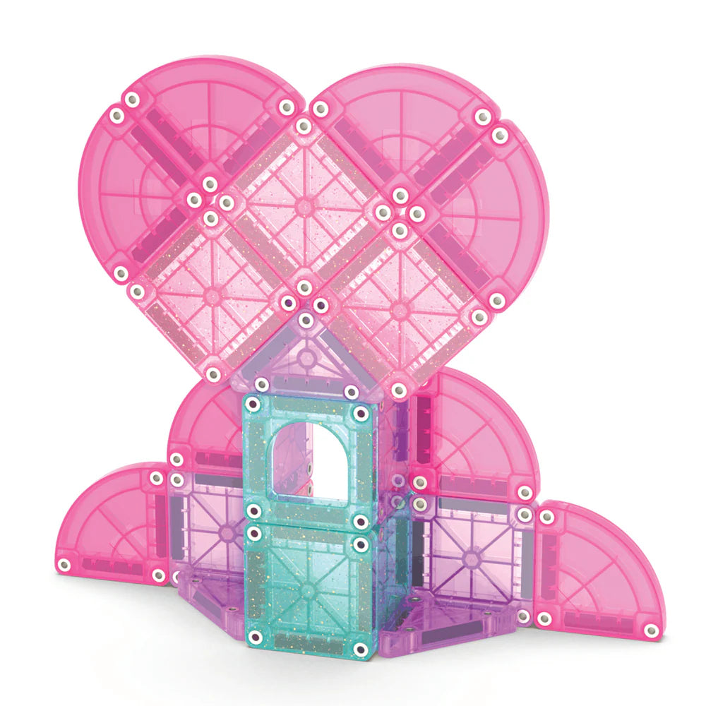 Magna-Tiles - MicroMags Heart to Heart 26-Piece Travel Set