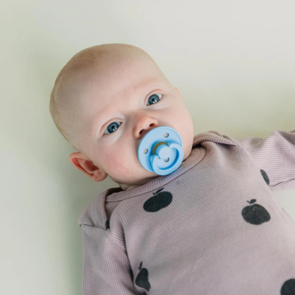 BIBS Dummies - Size 1 - 0-6 Months - Natural Rubber Latex