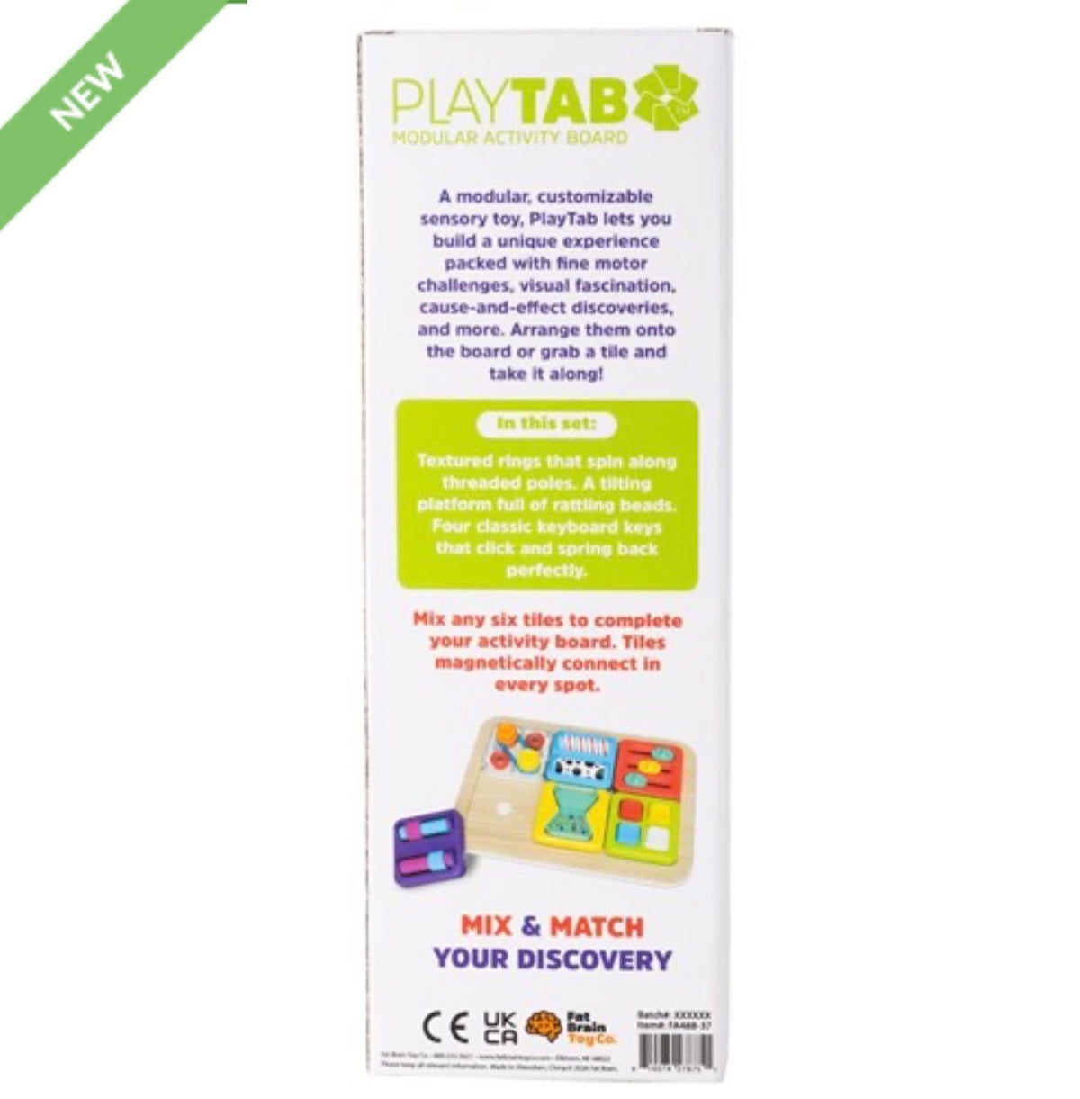 PlayTab Tile Set 5 (Threads, Teeter Totter, Keyboard)