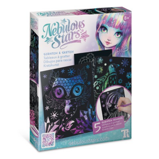 Nebulous Stars - Scratch & Sketch Art Boards