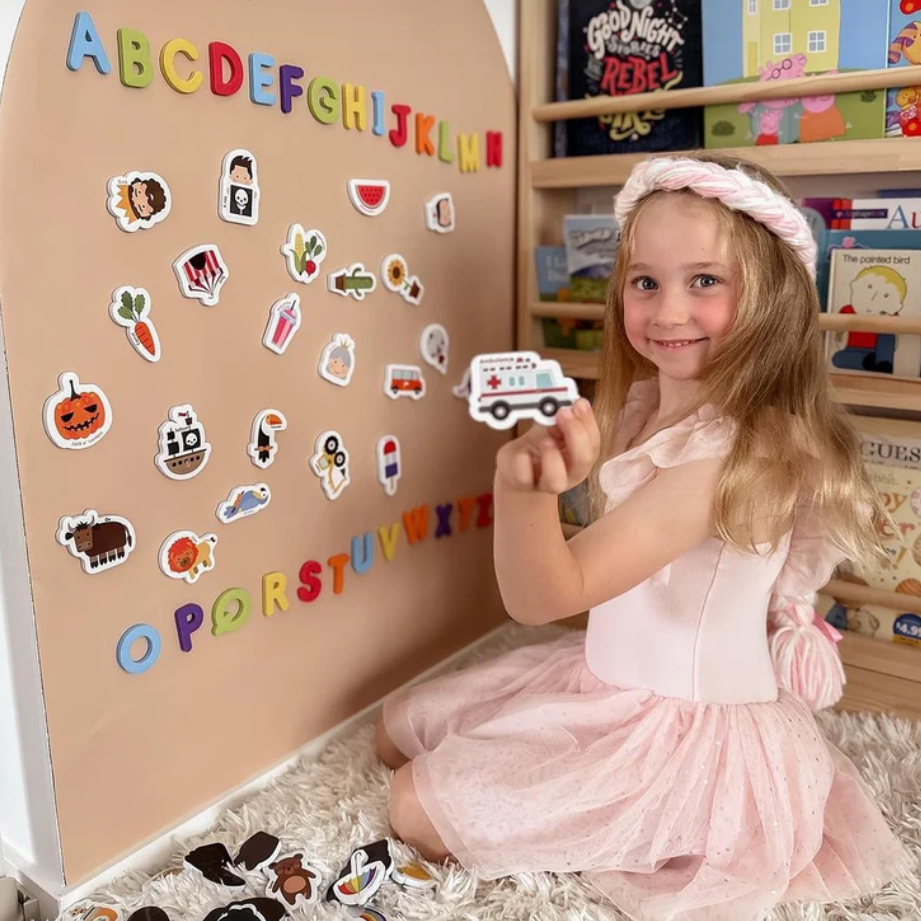 Curious Columbus - Magnetic Objects and Letters