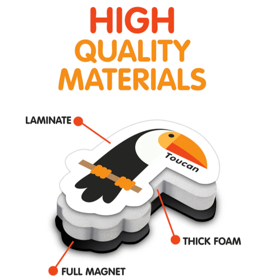 Curious Columbus - Magnetic Objects and Letters