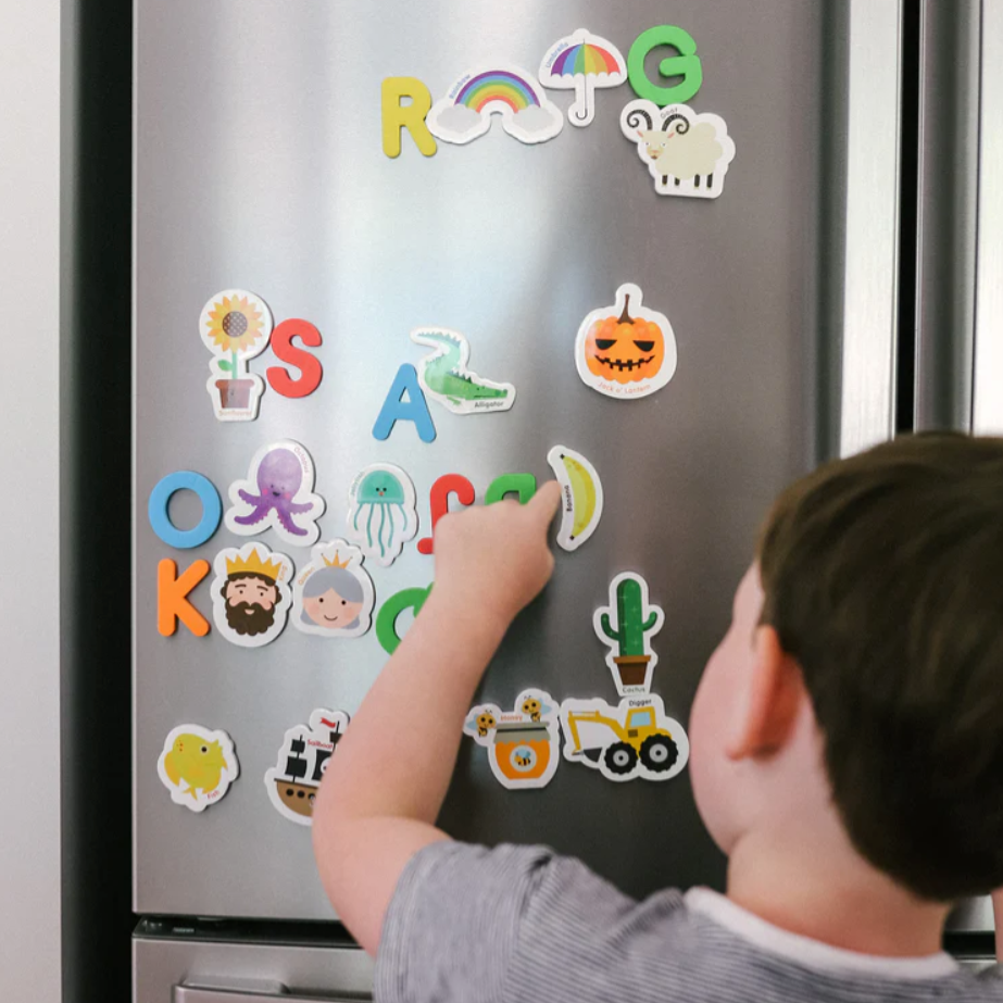 Curious Columbus - Magnetic Objects and Letters