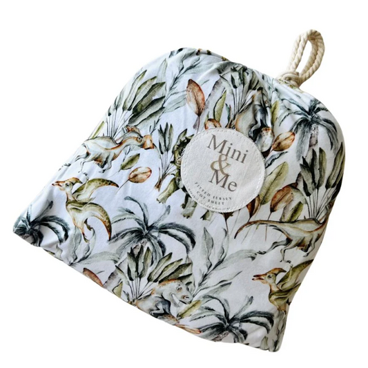 Mini & Me - Cot Sheet Jurassic