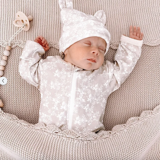 Mini & Me - Crochet Blanket - Rice