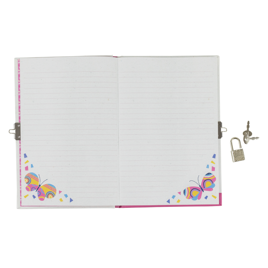 Lockable Diary - Butterflies