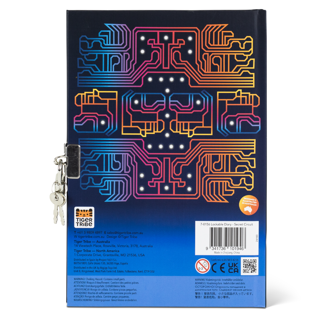 Lockable Diary - Secret Circuit