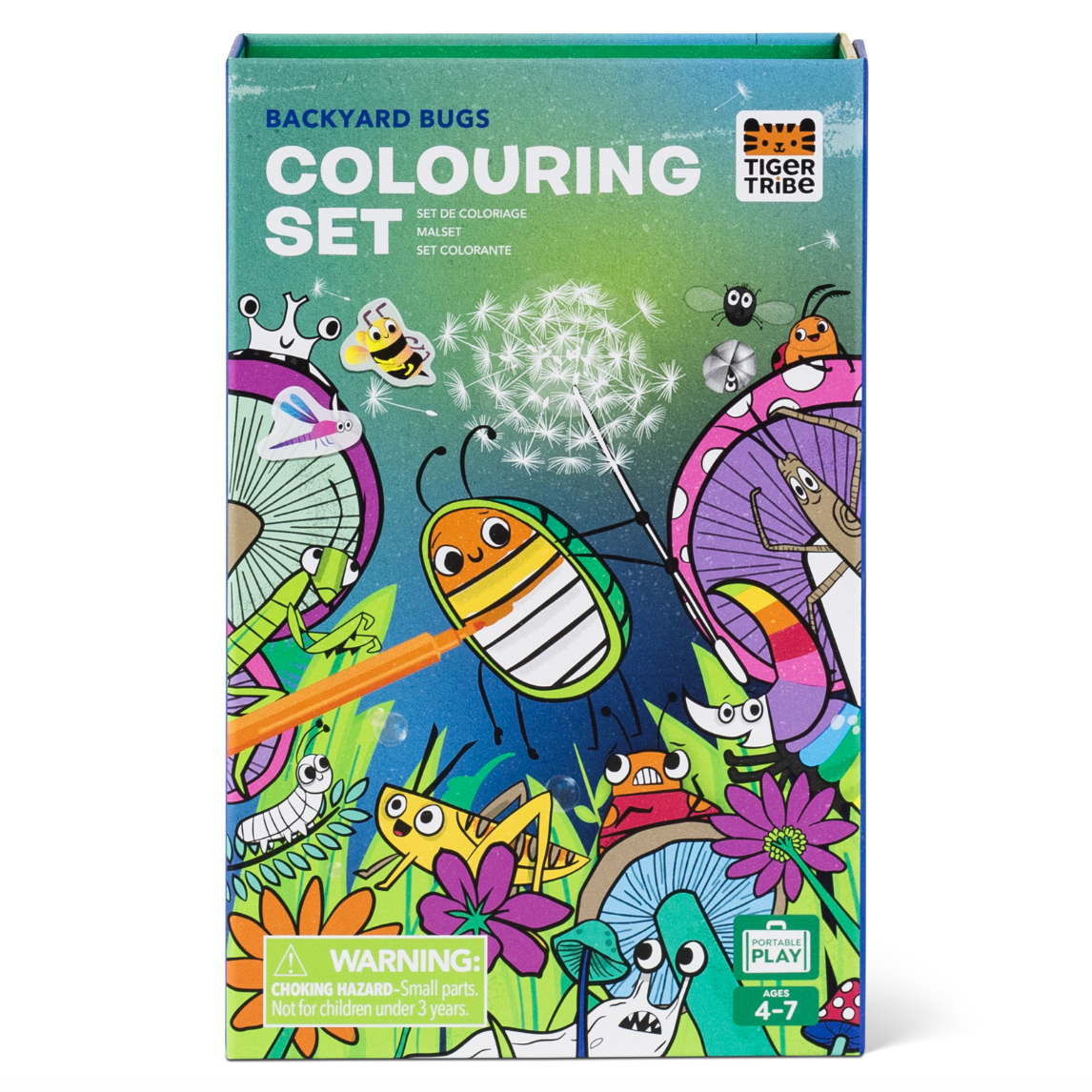 Colouring Set - Backyard Bugs