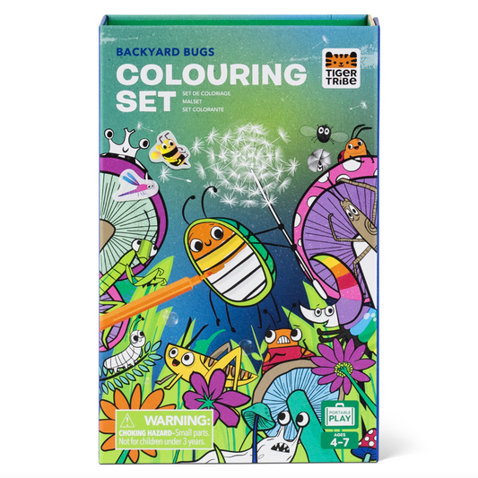 Colouring Set - Backyard Bugs