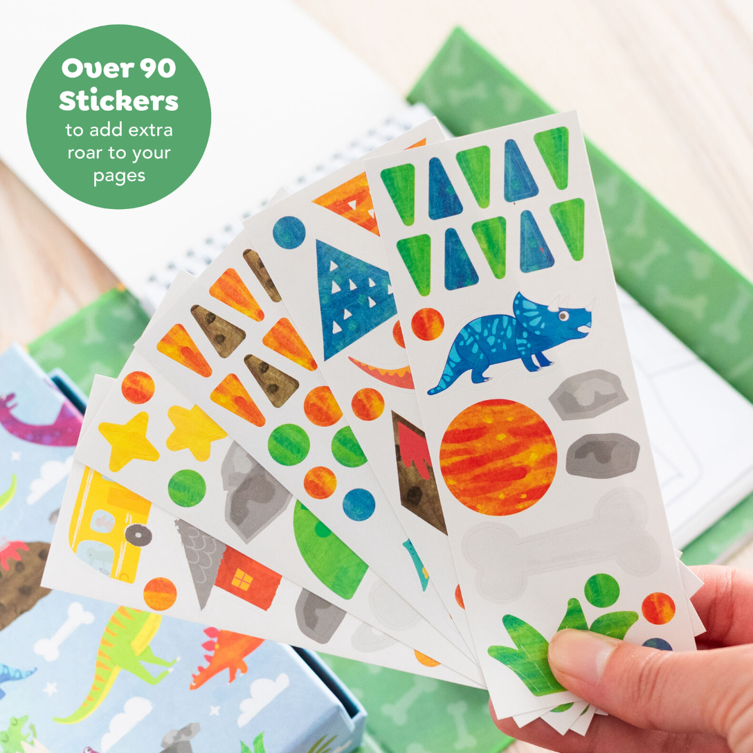 Colouring Set - Dinosaurs