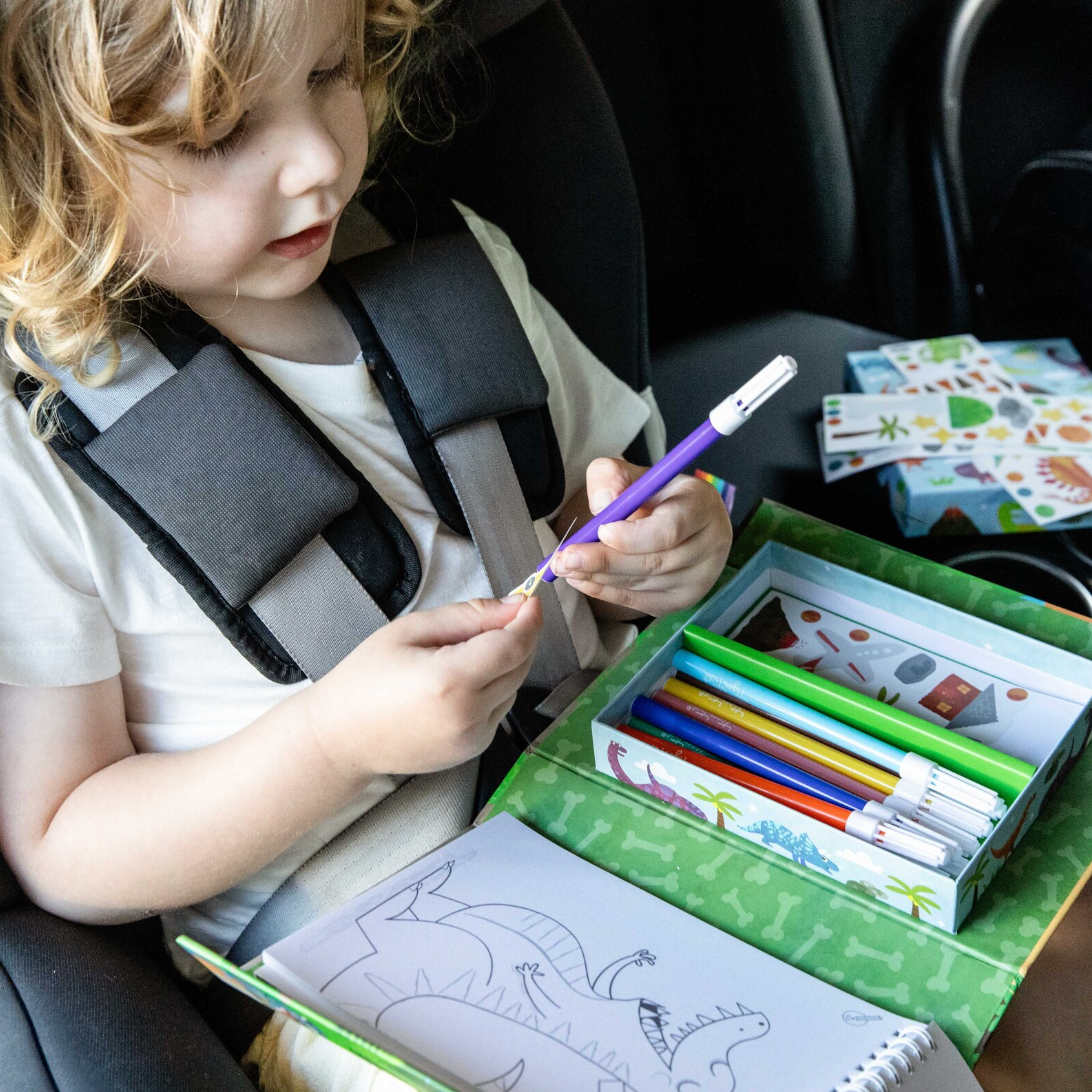 Colouring Set - Dinosaurs