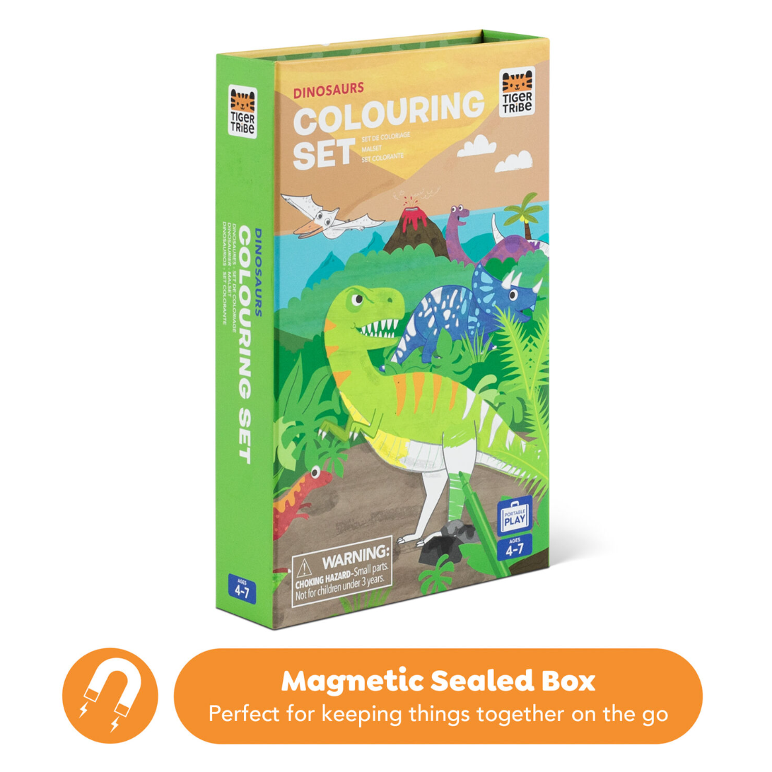 Colouring Set - Dinosaurs