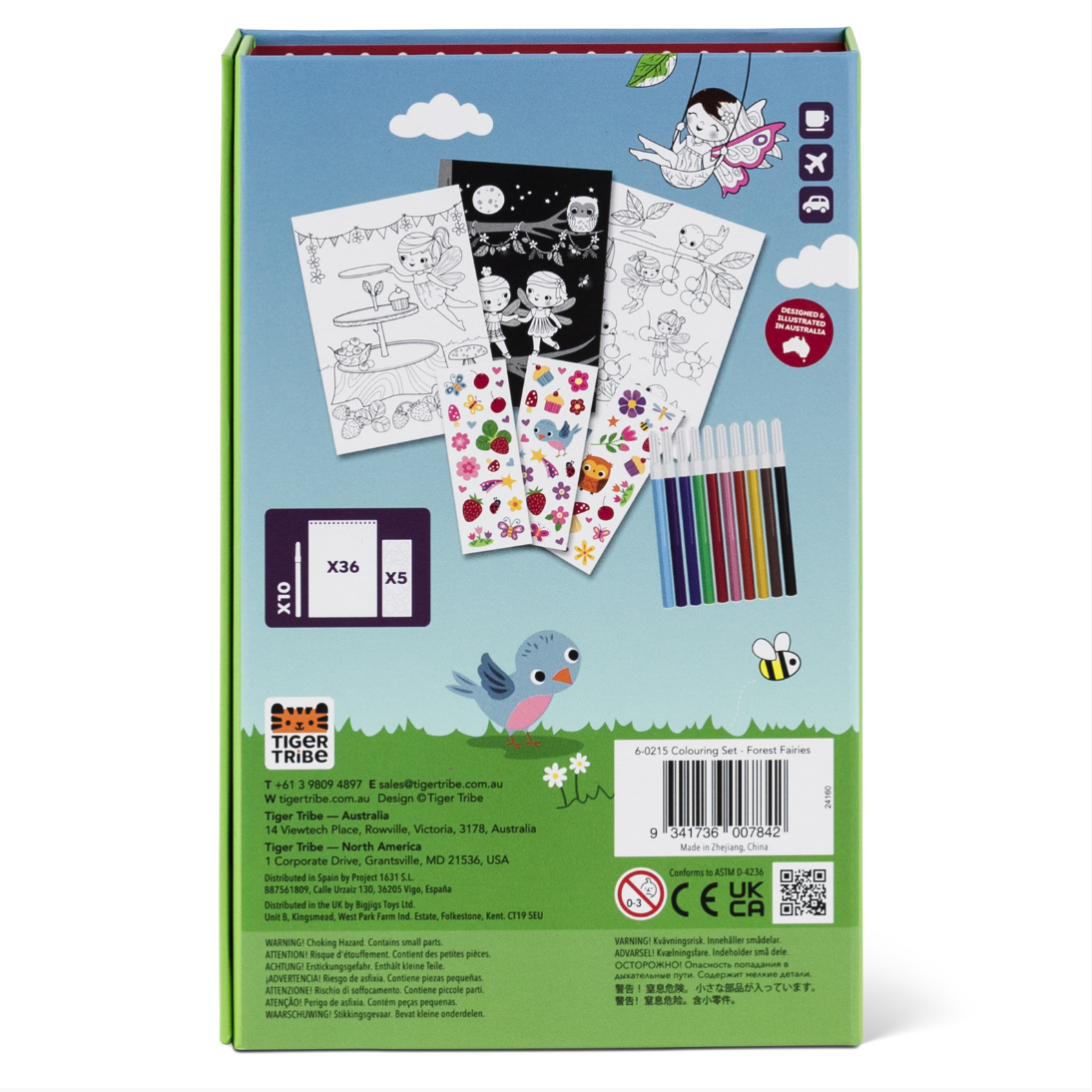 Colouring Set - Forest Fairies