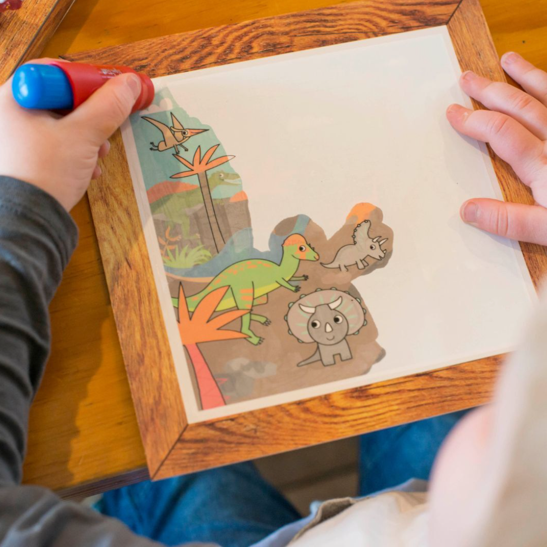 Magic Painting World - Dinosaurs