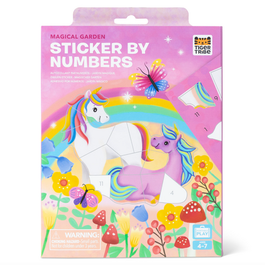 Sticker by Numbers - Magical Garden