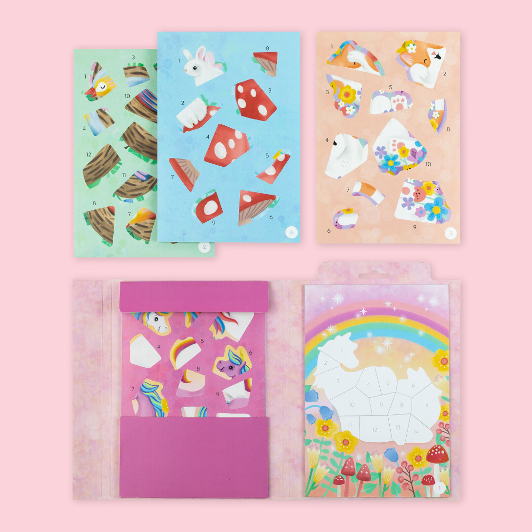 Sticker by Numbers - Magical Garden