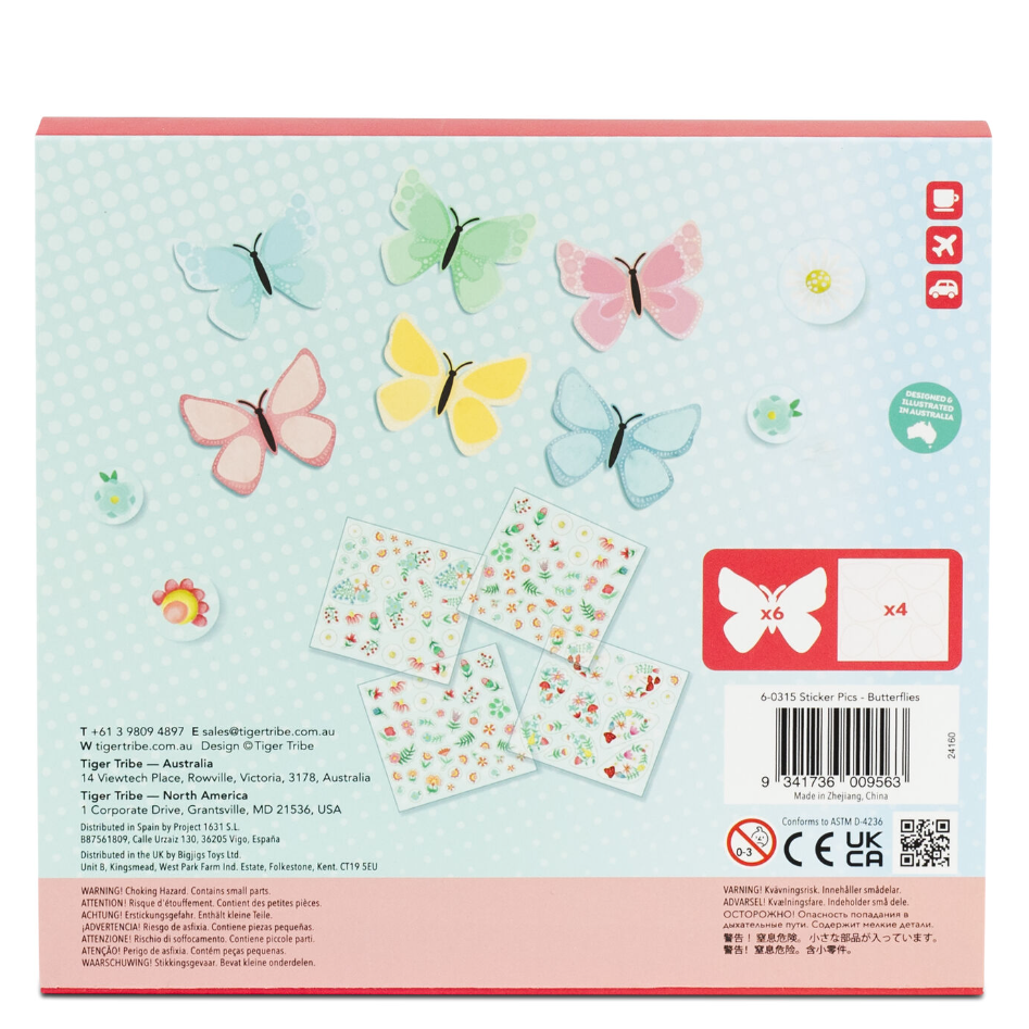 Sticker Pics - Butterflies