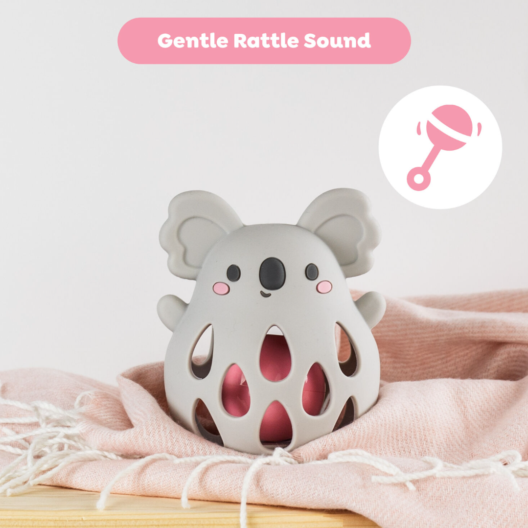Silicone Rattle - Koala