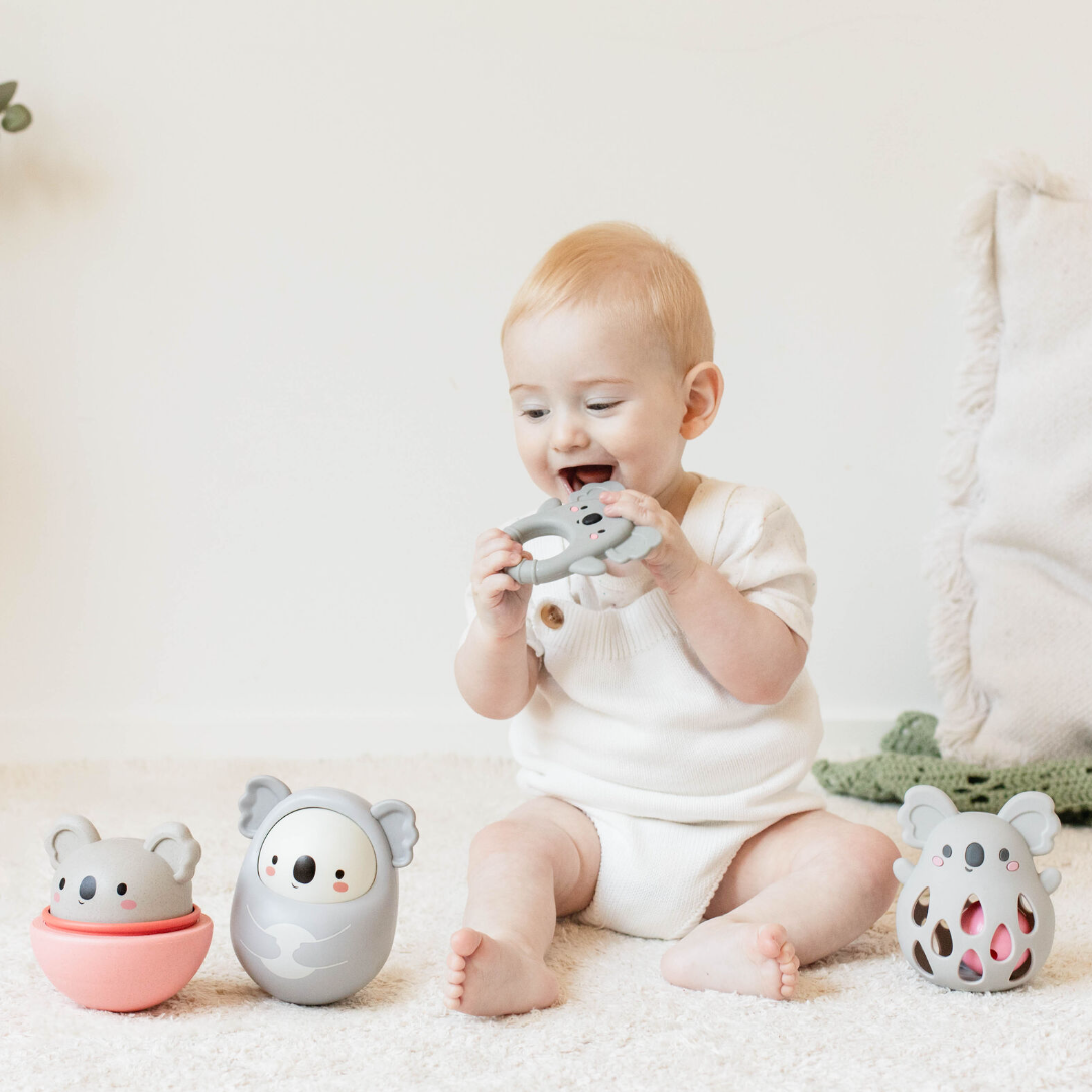 Silicone Rattle - Koala