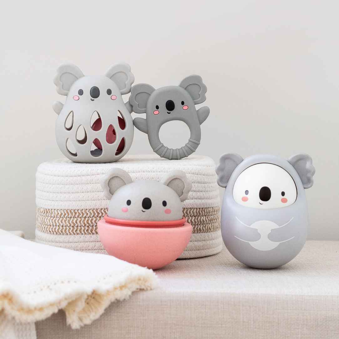 Silicone Rattle - Koala
