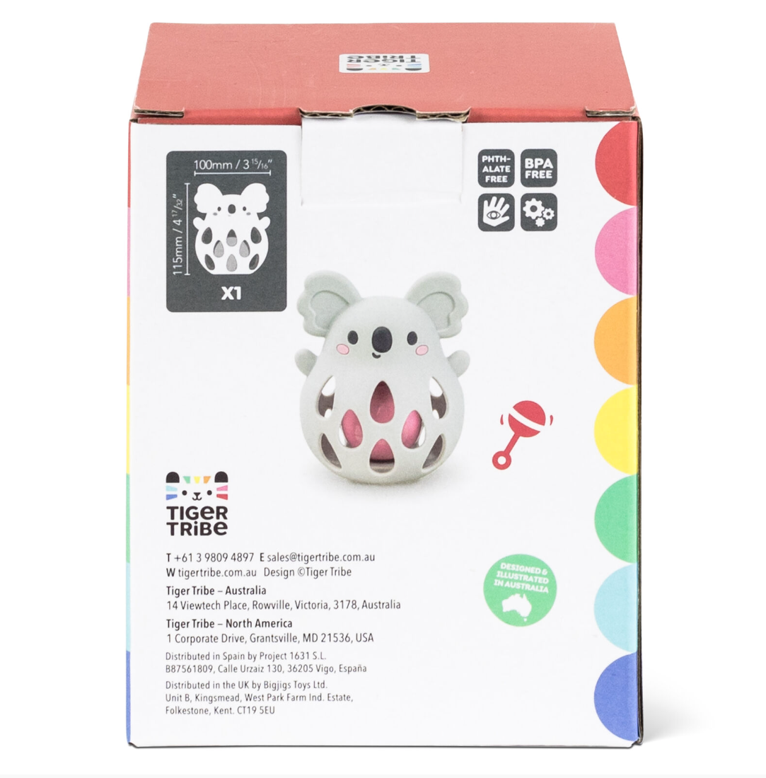 Silicone Rattle - Koala