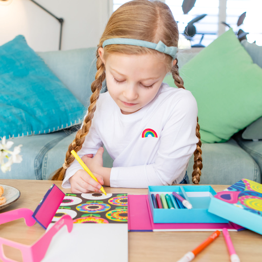 3D Colouring Set - Rainbow Dreams