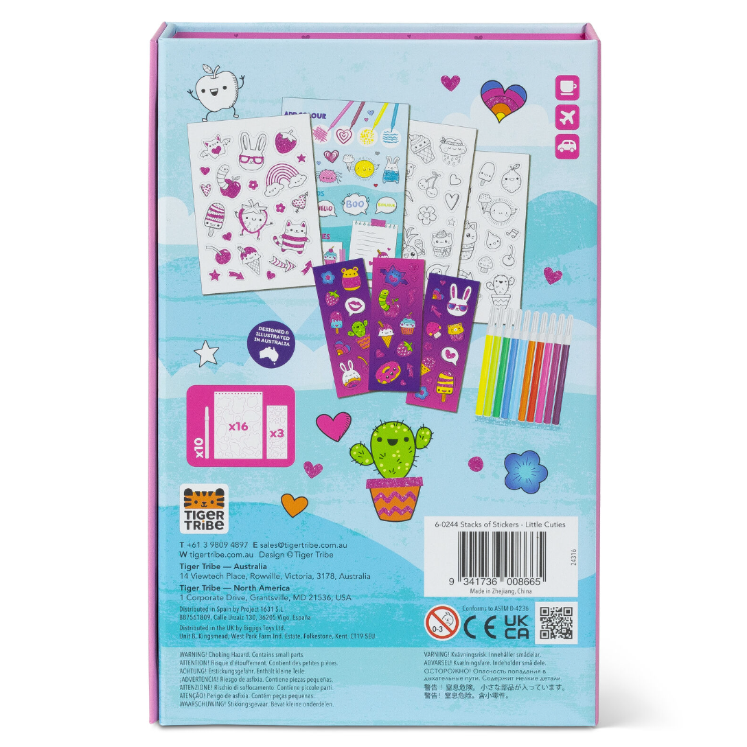 Stacks of Stickers - Little Cuties