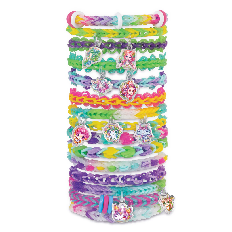 Nebulous Stars - Rainbow Loom Charm Bracelet Set
