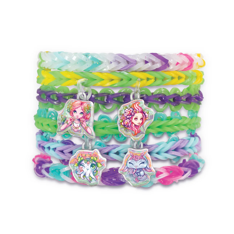 Nebulous Stars - Rainbow Loom Charm Bracelet Set
