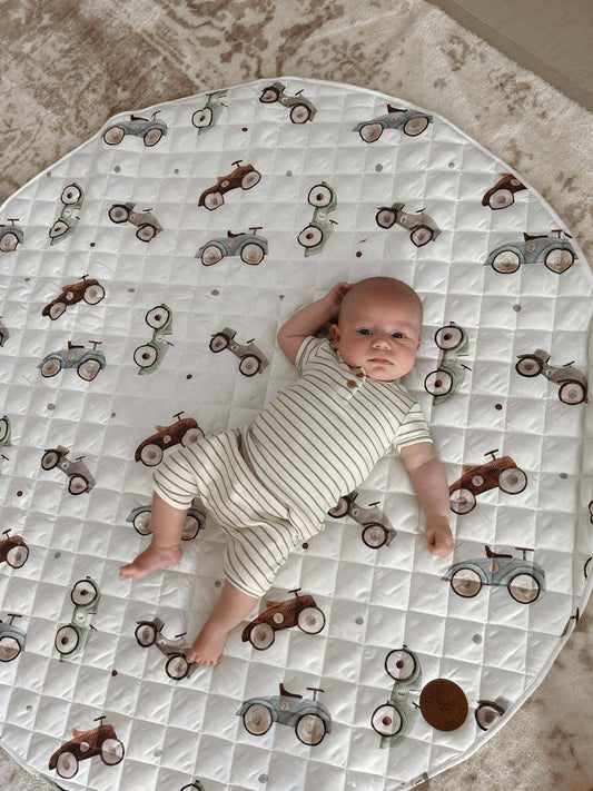 Mini & Me Padded Waterproof Playmat Cars