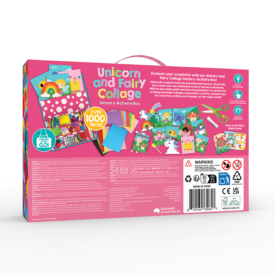 My Creative Box - Unicorn and Fairy Collage Activity Box