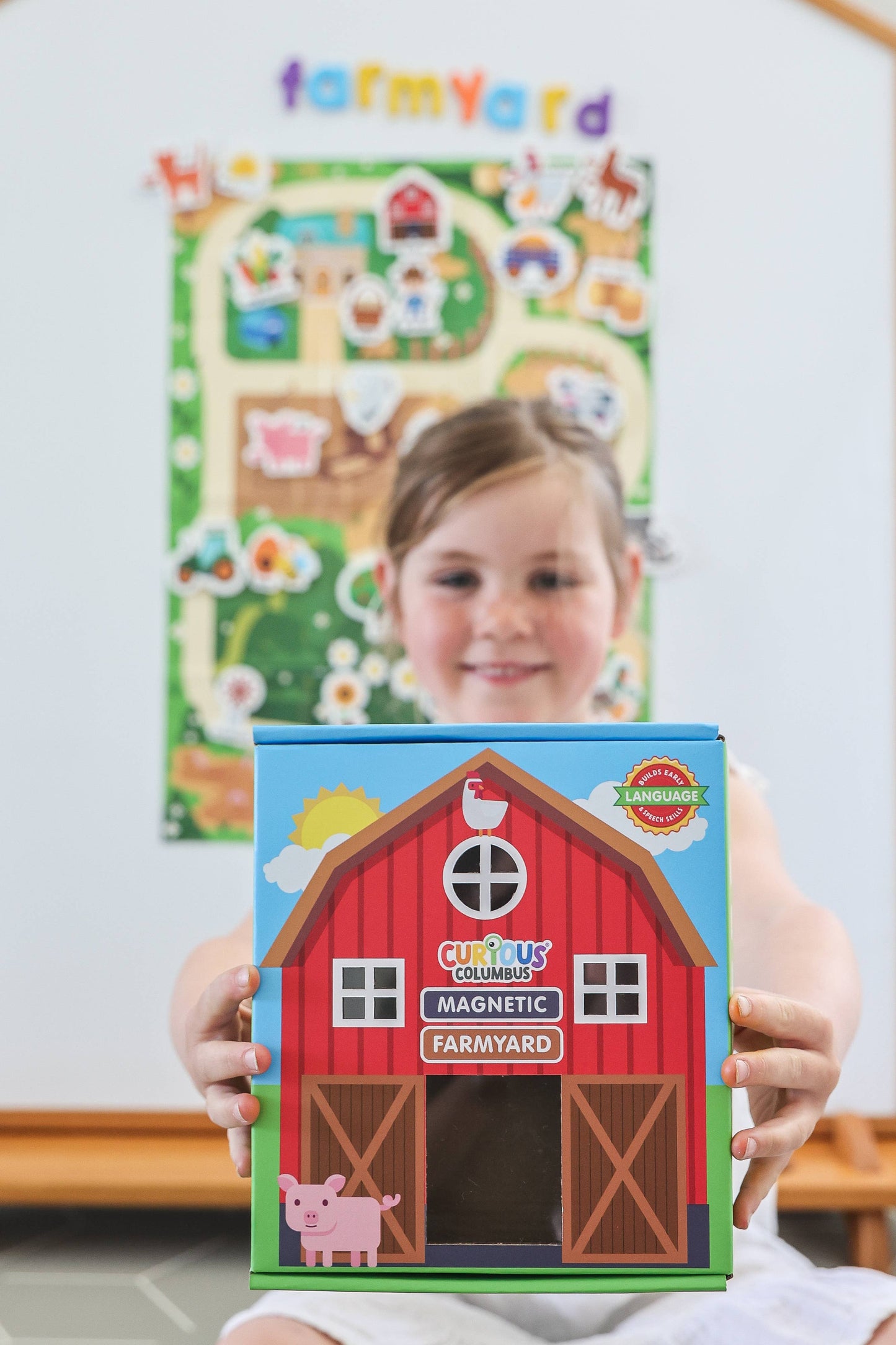 Curious Columbus - Magnetic Farmyard