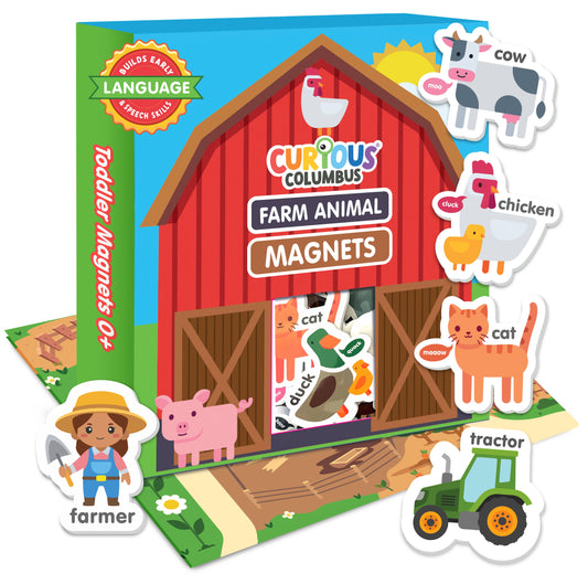 Curious Columbus - Magnetic Farmyard