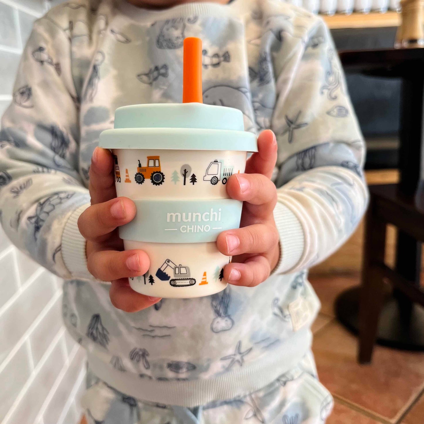 Babychino Cup - Straw Included - Truck